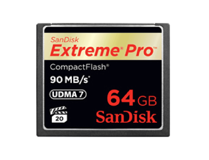 レンタル【CFカード　San Disk Extreme Pro 64G】