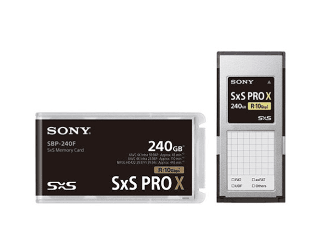 レンタル【SONY SXSメモリーカード 240GB PRO X】