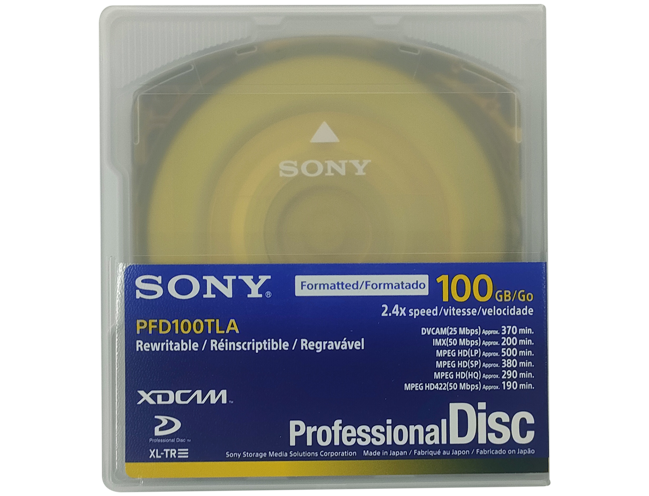 SONY PFD50DLA 100GB XDCAM記録用 Professional Disc