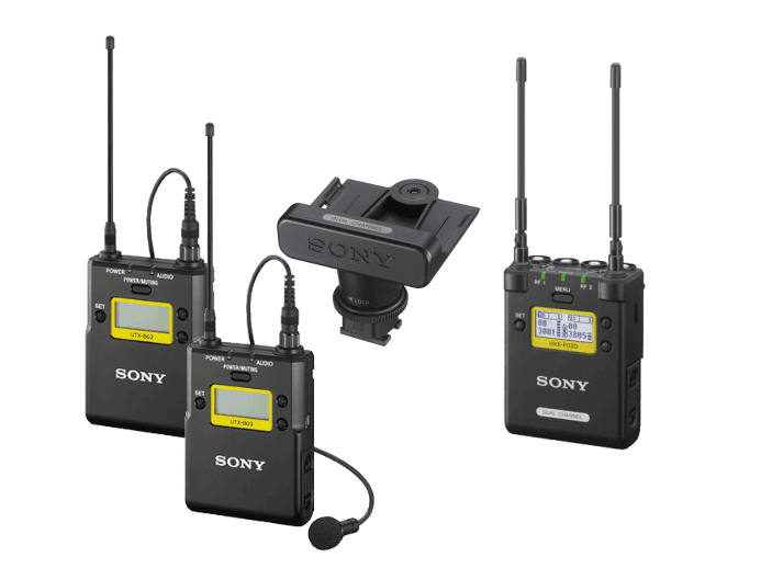 SONY UTX-B03×2+URX-P03D+SMAD-P3D ワイヤレスマイク