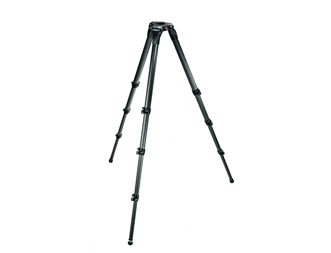 Manfrotto 509HD PRO VIDEO HEAD（雲台）+Manfrotto 536 ロング三脚 100mm