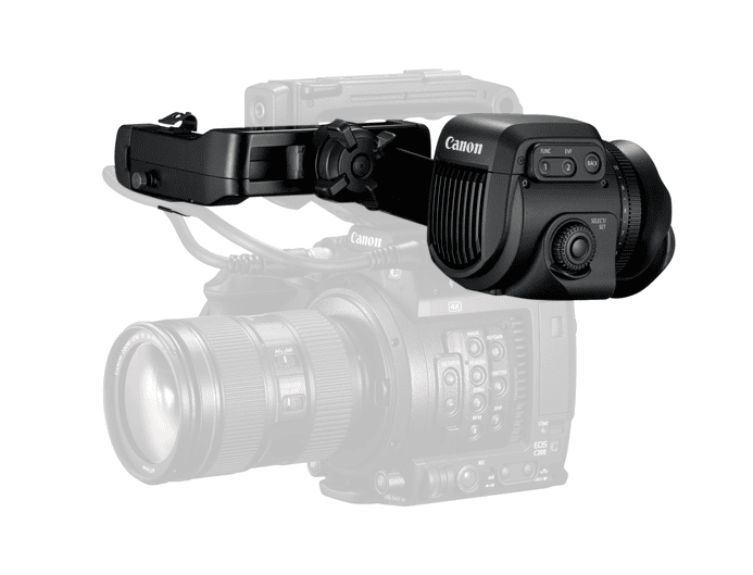 Canon EVF-V70 + CL-V2 有機EL電子ビューファインダーとクランプベース