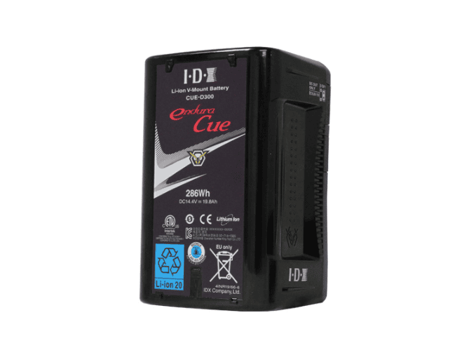 IDX CUE-D300 Vマウントバッテリー
