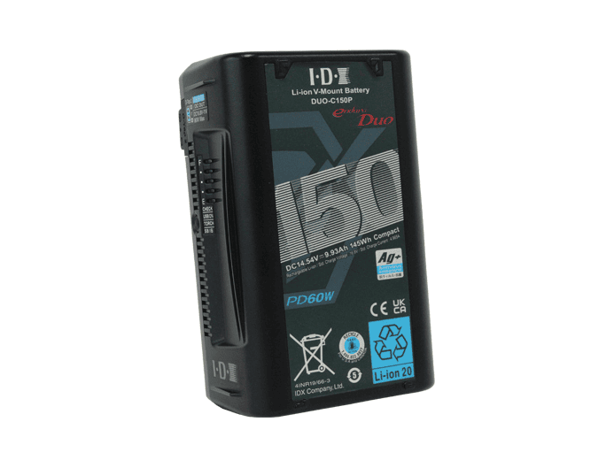 IDX DUO-C150P Vマウントバッテリー