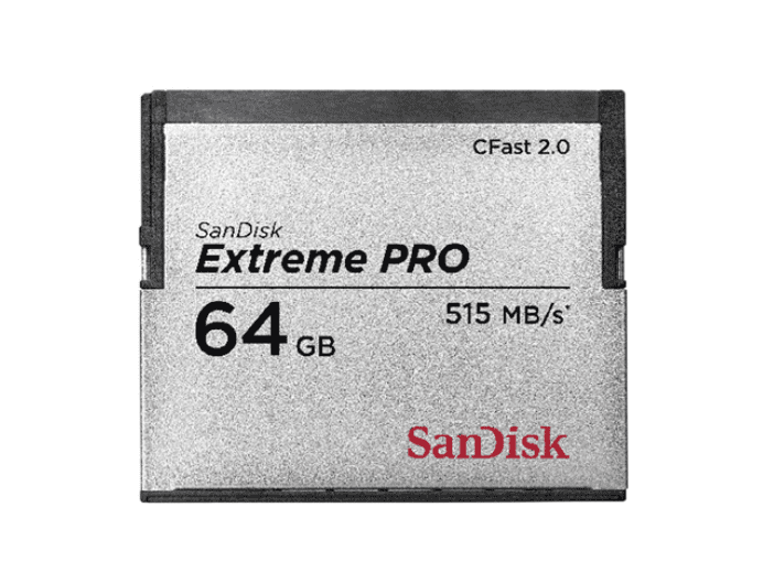SanDisk Extreme Pro CFastカード 64GB
