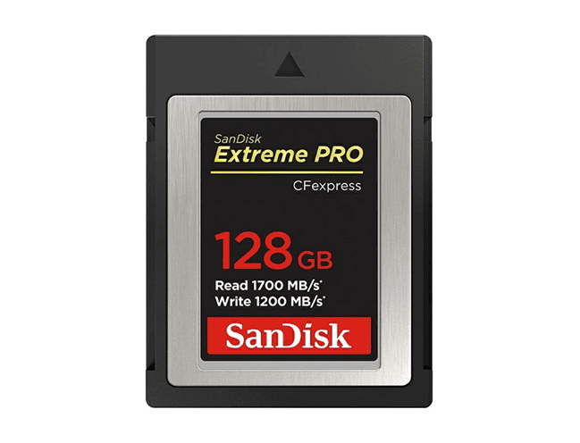SanDisk Extreme Pro CFexpress Type Bカード 128GB