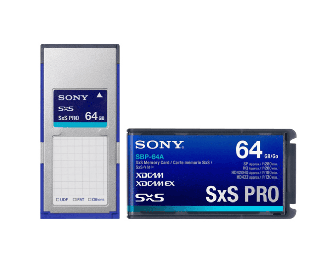 SONY SXSメモリーカード 64GB PRO PLUS