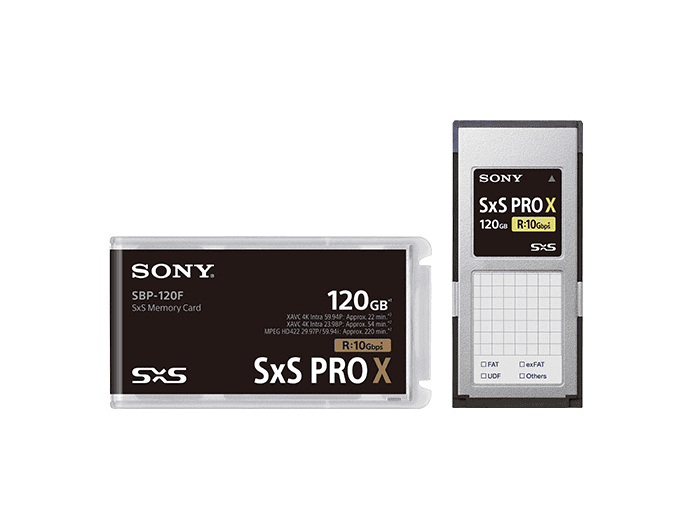 SONY SXSメモリーカード 120GBPRO X