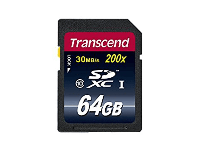 Transcend SDXCカード 64GB Class10