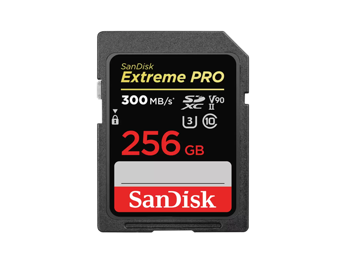 SanDisk Extreme PRO SDXCカード 256GB UHS-II V90 U3 CLASS10