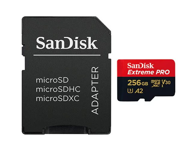 SanDisk Extreme PRO microSDXCカード 256GB Class10 UHS-I U3 V30 A2